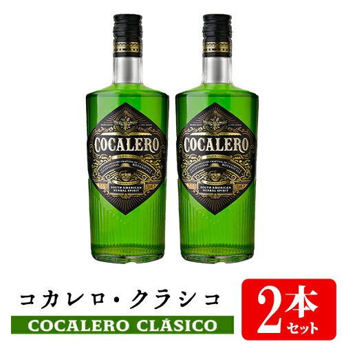 【送料無料】コカレロ 700ml 2本セット Cocalero リキュール 29度【お買い得セット】ホームバー・家飲みに！