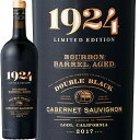 1924 バーボン・エイジド ダブル・ブラック カベルネ・ソーヴィニヨン[2022]デリカート・ファミリー 750ml アメリカ カリフォルニア Delicato Family Vineyards 1924 Bourbon Aged Double Black Cabernet Sauvignon 赤ワイン(Gnarly Head/ナーリー・ヘッド)