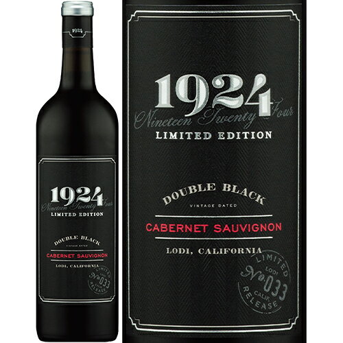 1924 ダブル ブラック カベルネ ソーヴィニヨン 2020 デリカート ファミリー 750ml アメリカ カリフォルニア Delicato Family Vineyards 1924 Double Black Cabernet Sauvignon 赤ワイン(Gnarly Head/ナーリー ヘッド)