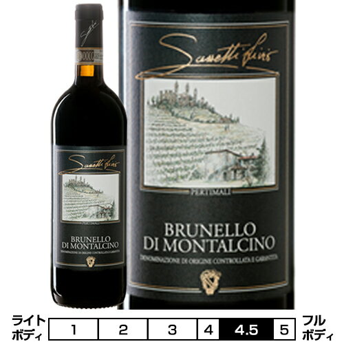 ブルネッロ・ディ・モンタルチーノサセッティ・リヴィオ・ペルティマリ 赤 750ml　Brunello di Montalcino D.O.C.G. イタリア トスカーナ 赤ワイン