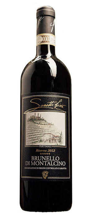 ブルネッロ・ディ・モンタルチーノ・リゼルヴァ[2012]サセッティ・リヴィオ・ペルティマリ 赤 750ml　Brunello di Montalcino Riserva D.O.C.G.[Sassetti Livio - Pertimali] イタリア トスカーナ 赤ワイン