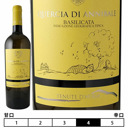 クエルチア・ディ・アニバーレ・ビアンコ・バジリカータ・IGTテヌーテ・ダウリア 白 750ml　Tenute Dauria イタリア バジリカータ 白ワイン