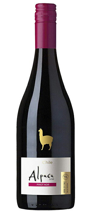 【お得な24本セット】サンタ・ヘレナ・アルパカ・ピノ・ノワール SANTA HELENA ALPACA PINOT NOIR 赤 750ml チリ 赤ワイン セントラル・ヴァレー 2ケース 業務用 飲食店 プロ向け 送料無料※北海道・九州は別途送料330円×2箱が加算されます