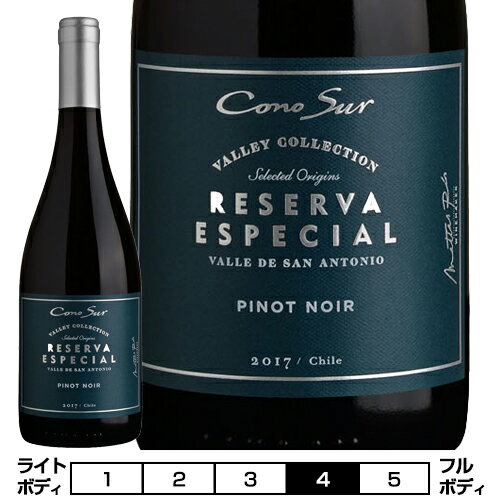 コノスル ピノ・ノワール レゼルバ・エスペシャル[2019]ヴィーニャ・コノスル 赤 750ml　Vina Cono Sur[Cono Sur Pinot Noir Reserva Especial] チリ 赤ワイン ヴァレー コレクション/Valley Collection