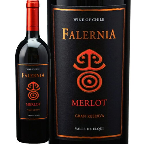 メルロ　グラン　レセルバビーニャ　ファレルニア 赤 750ml　Vina Falernia チリ エルキ ヴァレー 赤ワイン