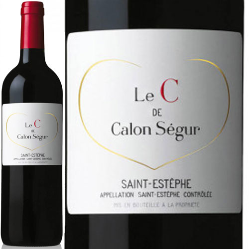 ル・セ・ド・カロン・セギュール[2019]ボルドー サン・テステフ 赤 750ml　Chateau Calon Segur[Le C de Calon Segur]フランス ボルドー 赤ワイン