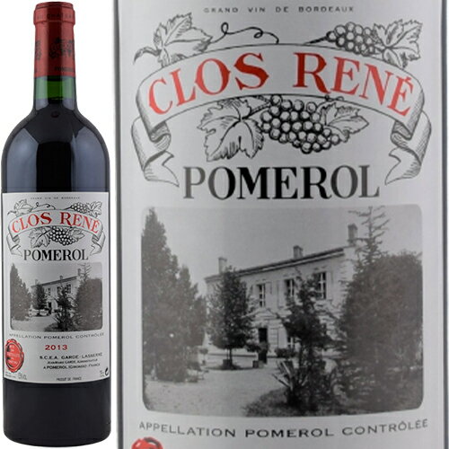 クロ ルネ 2013 ガルド ラセール家 フランス ボルドー ポムロール 赤 750ml Clos Rene 赤ワイン