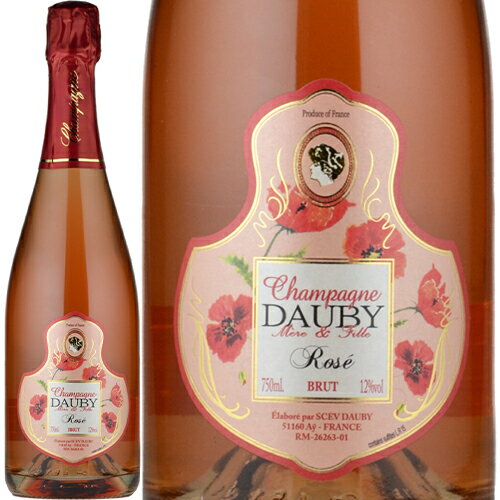 シャンパーニュ　ドビ[ブリュット ロゼ]泡・ロゼ 750ml　Dauby[Brut Rose]Champagne フランス シャンパン スパークリングワイン Champagne