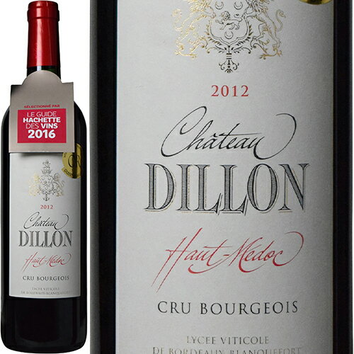 シャトー・ディロン[2012]赤 750ml Chateau Dillon[シャトー元詰 Mis en Bouteille au Chateau] フランス ボルドー オー・メドック 赤ワイン クリュ・ブルジョワ 2012年