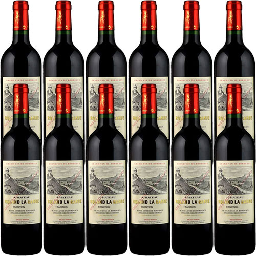 【送料無料】12本セット シャトー・ローラン・ラ・ギャルド[2017年]トラディション　赤 750ml　Chateau Roland La Garde Tradition[Blaye Cote de Bordeaux] フランス ボルドー 赤ワイン※クール便・離島など一部地域追加送料あり※