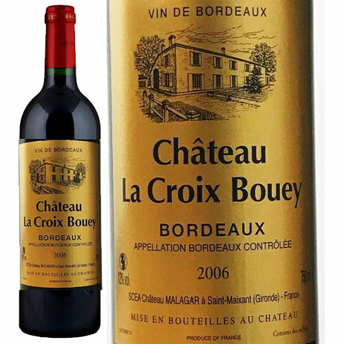 シャトー・ラ・クロワ・ブーエイ[2006]アントル・ドゥ・メール 赤 750ml　AC Bordeaux[Chateau Croizet Bages] フランス ボルドー 赤ワイン