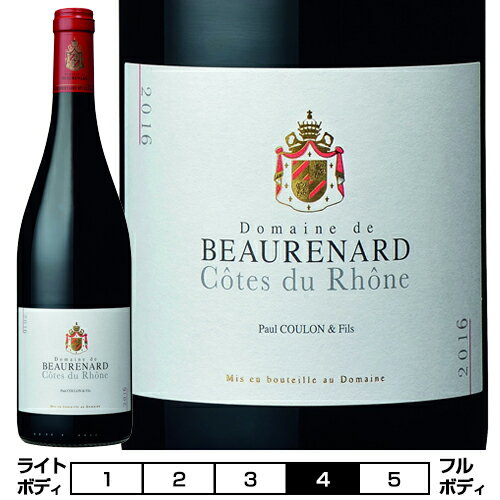 コート・デュ・ローヌドメーヌ・ド・ボールナール 赤 750ml　Domaine de Beaurenard  フランス コート・デュ・ローヌ 赤ワイン