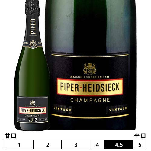 シャンパーニュ パイパー・エドシック[2014]ブリュット　ヴィンテージ 泡・白 750ml　PIPER-HEIDSIECK [Brut Vintage]※安心の正規代理店輸入品※ フランス シャンパン スパークリングワイン Champagne