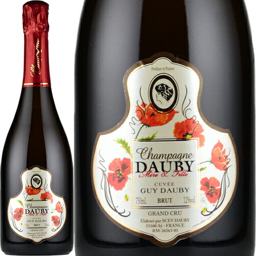 シャンパーニュ　ドビ[ブリュット グラン・クリュ キュヴェ・ギー・ドビ]泡・白 750ml　Dauby[Brut Grand Cru Cuvee Guy Dauby]Champagne フランス シャンパン スパークリングワイン Champagne