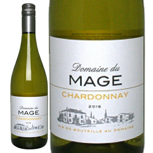ドメーヌ・デュ・マージュ・シャルドネ フランス ガスコーニュ 白 2022年 ドメーヌ・デュ・マージュ Domaine du Mage Chardonnay 750ml 白ワイン