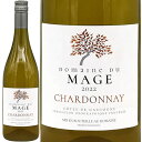 ドメーヌ デュ マージュ シャルドネ フランス ガスコーニュ 白 2019年 ドメーヌ デュ マージュ Domaine du Mage Chardonnay 750ml 白ワイン