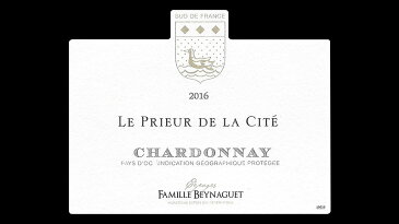 ル・プリウール・ド・ラ・シテ　Le Prieur de la Cite シャルドネ [ 2016 ] 白 750ml※お取り寄せ商品。欠品の際はご連絡いたします。