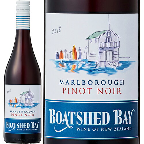 ボートシェッド ベイ マールボロ ピノ ノワール 2019 ニュージーランド サウス アイランド 赤 750ml Boatshed Bay Marlborough Pinot Noir 赤ワイン