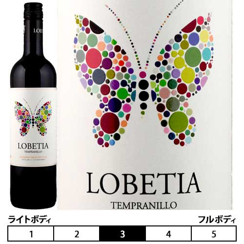 ロベティア テンプラニーリョ[2019]ドミニオ・デ・プンクトゥン 赤 750ml Dominio de Punctum [Lobetia Tempranillo]メダル受賞ワイン スペイン 赤ワイン 自然派ワイン ビオロジック ヴィーガン