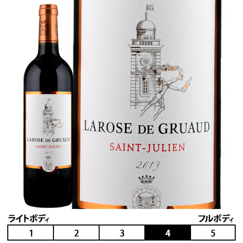 ラローズ・ド・グリュオー[2013]シャトー・グリュオー・ラローズ メドック A.O.C.サン・ジュリアン 赤 750ml　Chateau Gruaud Larose[Larose de Gruaud] フランス ボルドー 赤ワイン