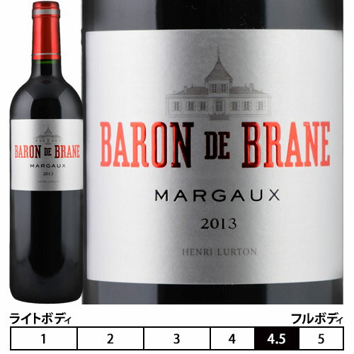 バロン・ド・ブラーヌ[2016]シャトー・ブラーヌ・カントナック　A.O.C.マルゴー 赤 750ml　Chateau Brane Cantenac[Le Baron de Brane]MARGAUXのサムネイル