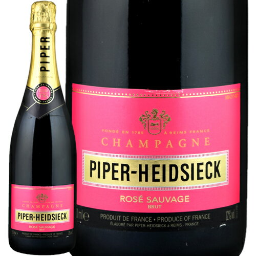 シャンパーニュ パイパー・エドシック[N/V]ロゼ・ソヴァージュ 泡・ロゼ 750ml　PIPER-HEIDSIECK [Rose Sauvage]※安心の正規代理店輸入品※ フランス シャンパン スパークリングワイン Champagne