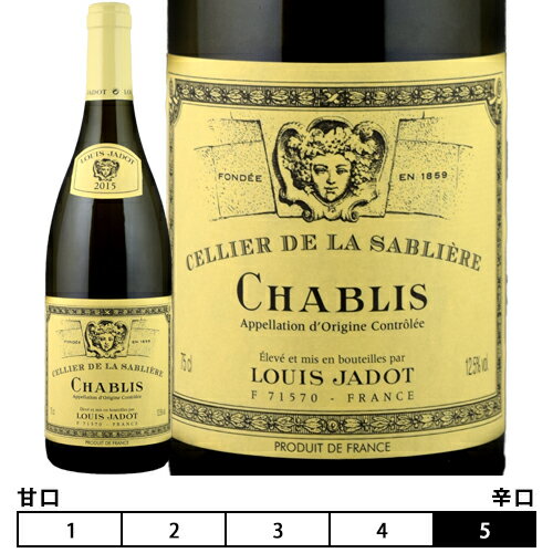 シャブリ　セリエ・ド・ラ・サブリエール[2019]ルイ・ジャド 白 750ml　Louis Jadot[Chablis Cellier de la Sabliere]フランス ブルゴーニュ 白ワイン