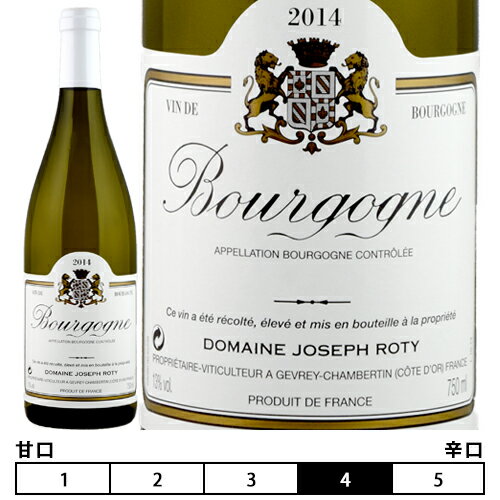 ブルゴーニュ・ブラン[2018]ジョセフ・ロティ 白 750ml　Joseph Roty[Bourgogne Blanc]フランス ブルゴーニュ 白ワイン