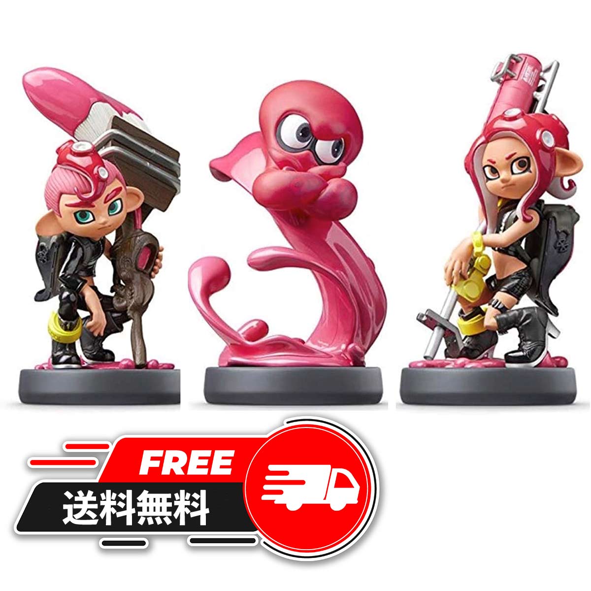 【 アウトレット セール 】 任天堂 amiibo トリプルセット タコガール タコ タコボーイ スプラトゥーン 2 3 スプラトゥーン3 たこ 3種 イカ ア...