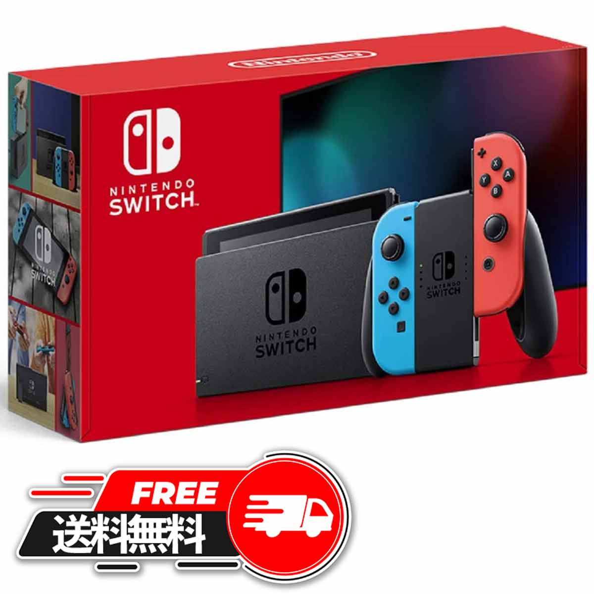 【 父の日 ギフト 】 Nintendo Switch ニンテンドースイッチ 本体 Joy-Con (L) ネオンブルー/ (R) ネオンレッド 任天堂 ゲーム機 ギフト 家族 ファミリー 人気 プレゼント 誕生日 ランキング 2023ゲーム