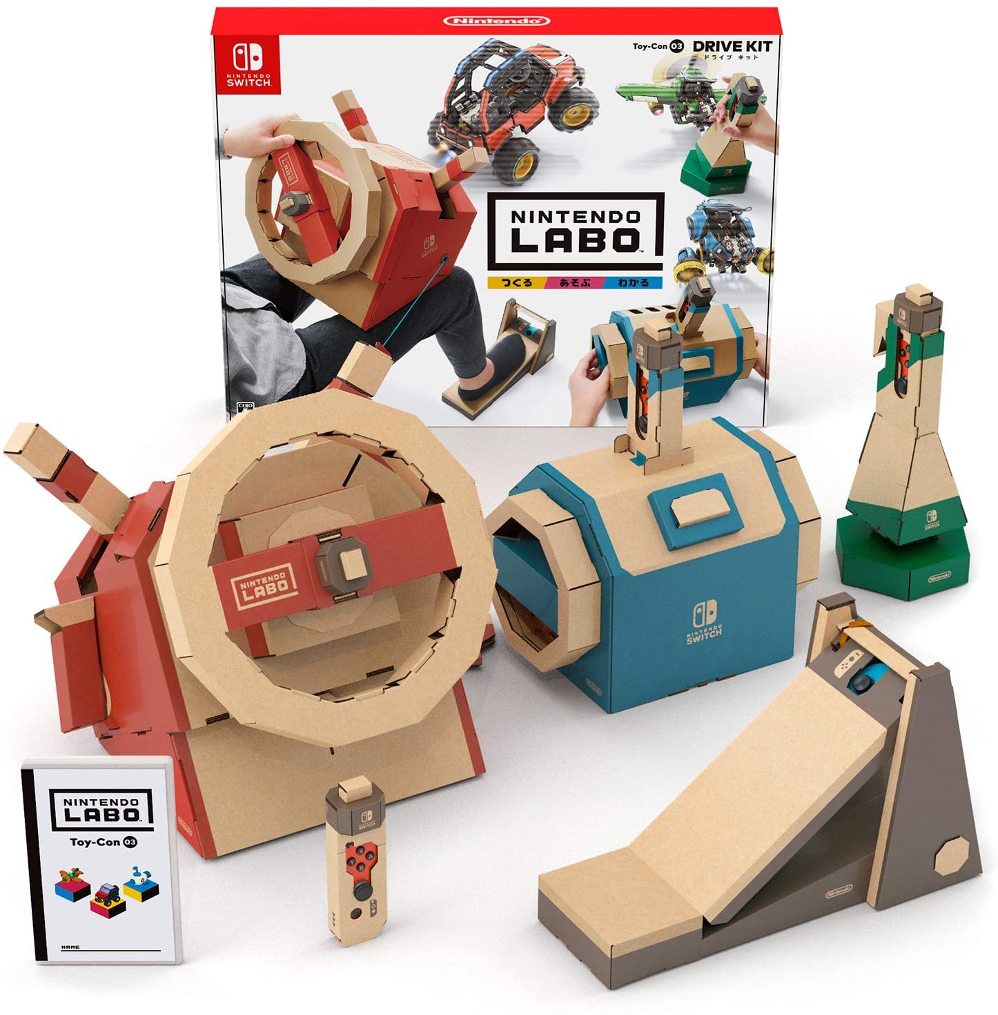 Nintendo Labo Toy-Con 03： Drive Kit / Switch / HACRADFWA /A 全年齢 任天堂 ラボ ドライブキット スイッチ ゲーム 子供 お年玉 プレゼント 誕生日 ランキング 2022誕生日プレゼント