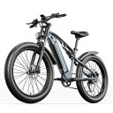 最新モデル!mx04/Mx05 電動アシスト 自転車 ファットバイク マウンテンバイク 自転車 電動 フル電動自転車 スノーバイク フルアルミ製 26インチ ス...