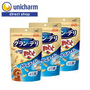 ユニ・チャーム グラン・デリワンちゃん専用おっとっとクリームチーズ味 50g×3【公式ショップ】