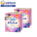 ユニ・チャーム ソフィ ボディフィット ふつうの日用 羽なし 21cm 112枚入(28枚入×2個×2セット）【公式ショップ】