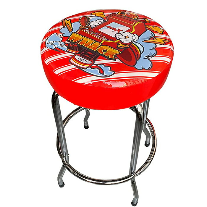 【送料無料】SNK MVSX Stool - SNK MVSX ホーム アーケードバートップ チェア 23インチ SNK NEOGEO 公式 ライセンス レトロ チェア