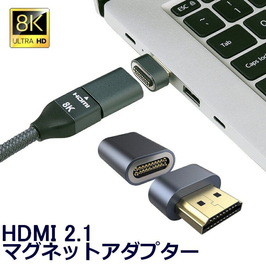 HDMI 変換アダプタ ケーブル マグネ