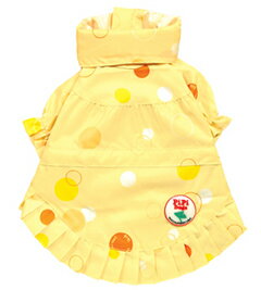 裾と袖口のフリフリが可愛い！フードイン・レインコートバブル【0929アップ祭10】