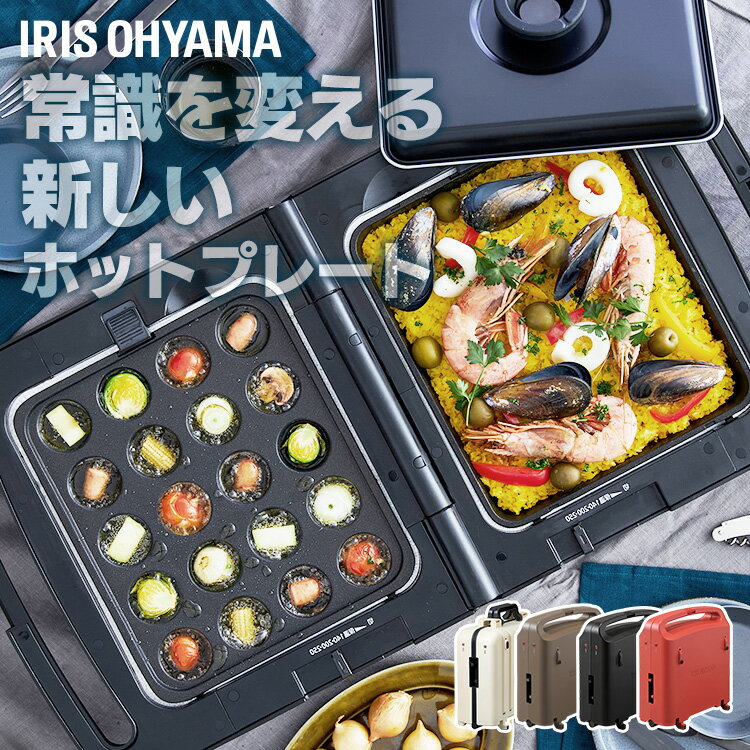 ホットプレート 大型 一人用 アイリ