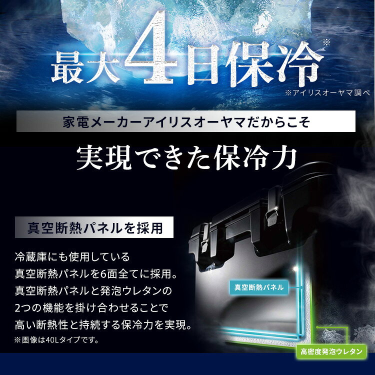 【ポイント20倍★〜27日10時】クーラーボックス 小型 15L 真空断熱 保冷力 氷点下保...