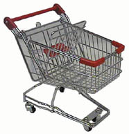 SOHO自分で作る自分の仕事場GarageミニショッピングカートCH99-W03