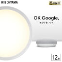 LEDシーリングライト デザインフレームタイプ6.0 12畳調色 AIスピーカー CL12DL-6.0AIT+Google Nest Mini送料無料 LEDシ...