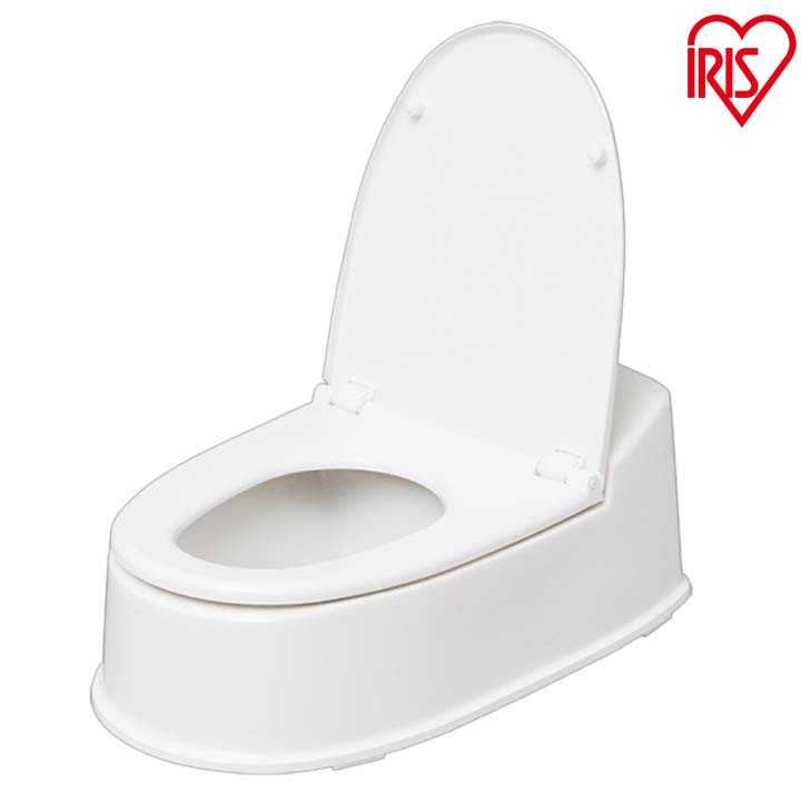 リフォーム式トイレ シンプル お手入れ簡単 簡単設置リフォーム式トイレ 両用型 TR200 ホワイト アイリスオーヤマ