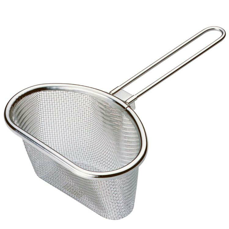 茹でザル ストレーナー 取っ手付き ママクック ハーフストレーナー 35690茹でザル ストレーナー 取っ手付き 茹でる 温野菜 時短 ざる 調理器具 下村企販 【B】