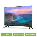 テレビ 液晶テレビ 32型 ティーズネットワーク 32V型フルハイビジ...(2)