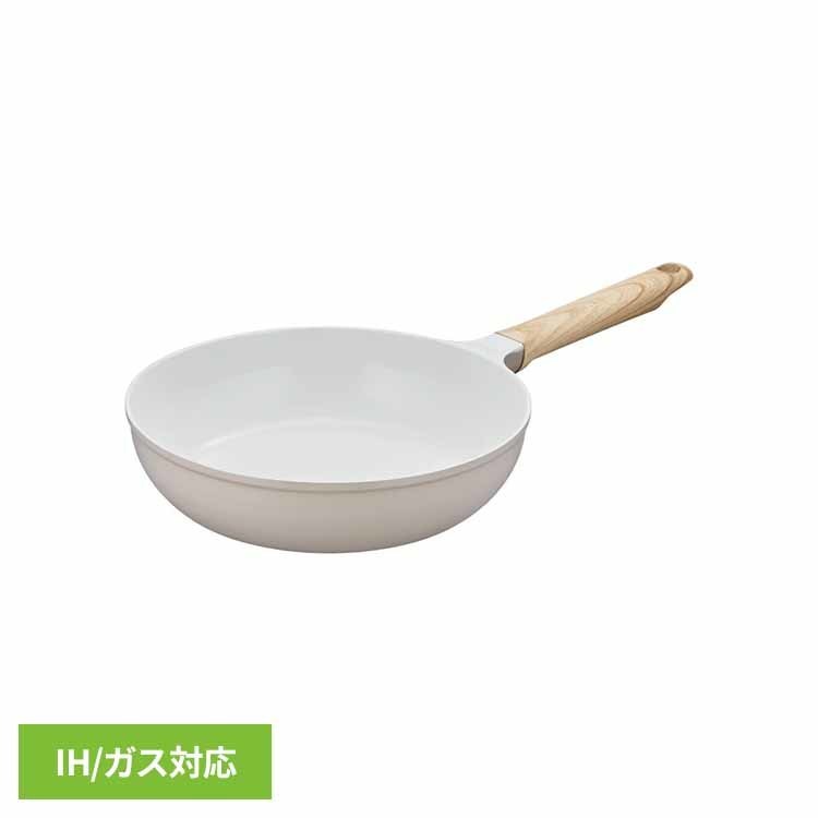 ≪最大400円クーポン≫セラプロテクトシリーズフライパン KFOグレージュ グレージュ KFO-024 GGフライパン サーモス IH ガス 洗いやすい セラミックコーティング 軽い 軽量 焦げ付きにくい おしゃれ サーモス株式会社