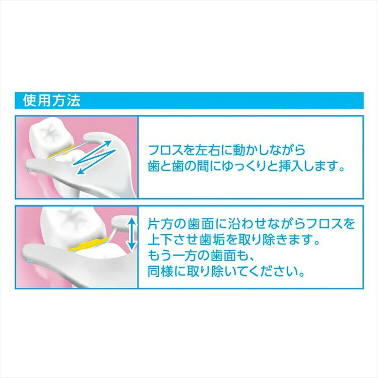 【3個セット】デイリー超薄Y型スムーズフロス　30本入 オーラル デンタル用品 フロ...