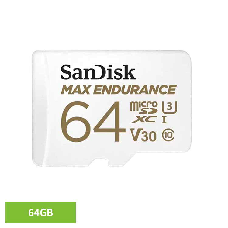 SanDisk MAX Endurance高耐久カード 64GB SDSQQVR-064G-JN3IDSDカード 64GB sandisk サンディスク コン..