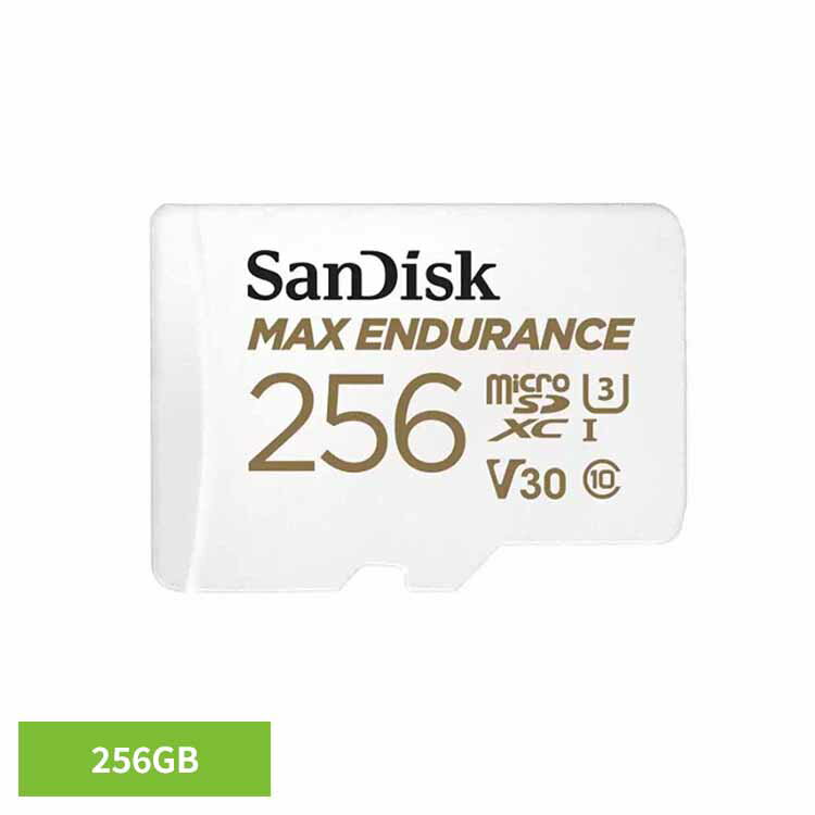 SanDisk MAX Endurance高耐久カード 256GB SDSQQVR-256G-JN3IDSDカード 256GB sandisk サンディスク コ..