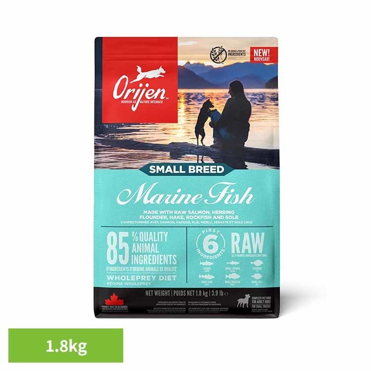 乐天商城 - オリジン スモールブリードマリンフィッシュ 1.8KG オリジン ドッグフード プレミアムフード グレインフリー ORIJEN ナチュラル アレルギー おすすめ 無添加 ダイエット オリジン