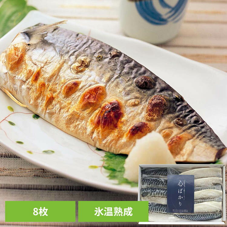 Chub Mackerel - 【松乃江】氷温熟成 しおさばギフトセット CC-80さば 氷温熟成 ノルウェー 切身 しっとり 便利 おかず ギフト 冷凍 魚 【TD】 【代引不可】